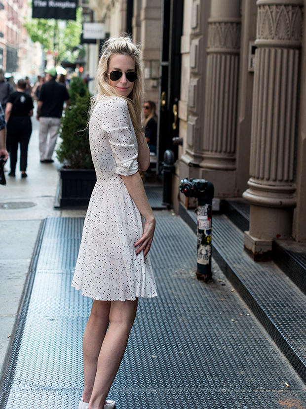 white-polka-dot-dress-yael-steren