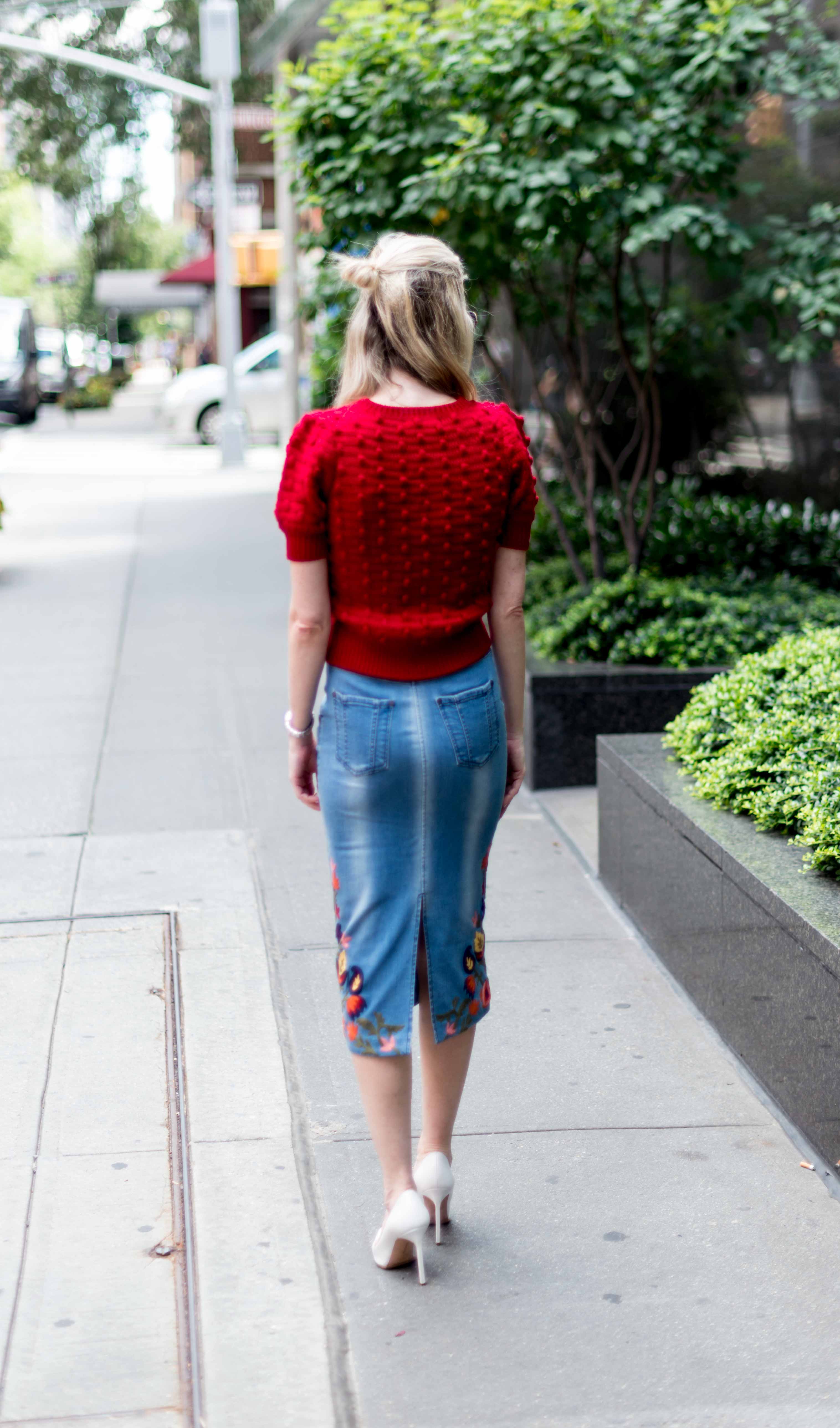 red-sweater-alice-and-olivia-yael-steren