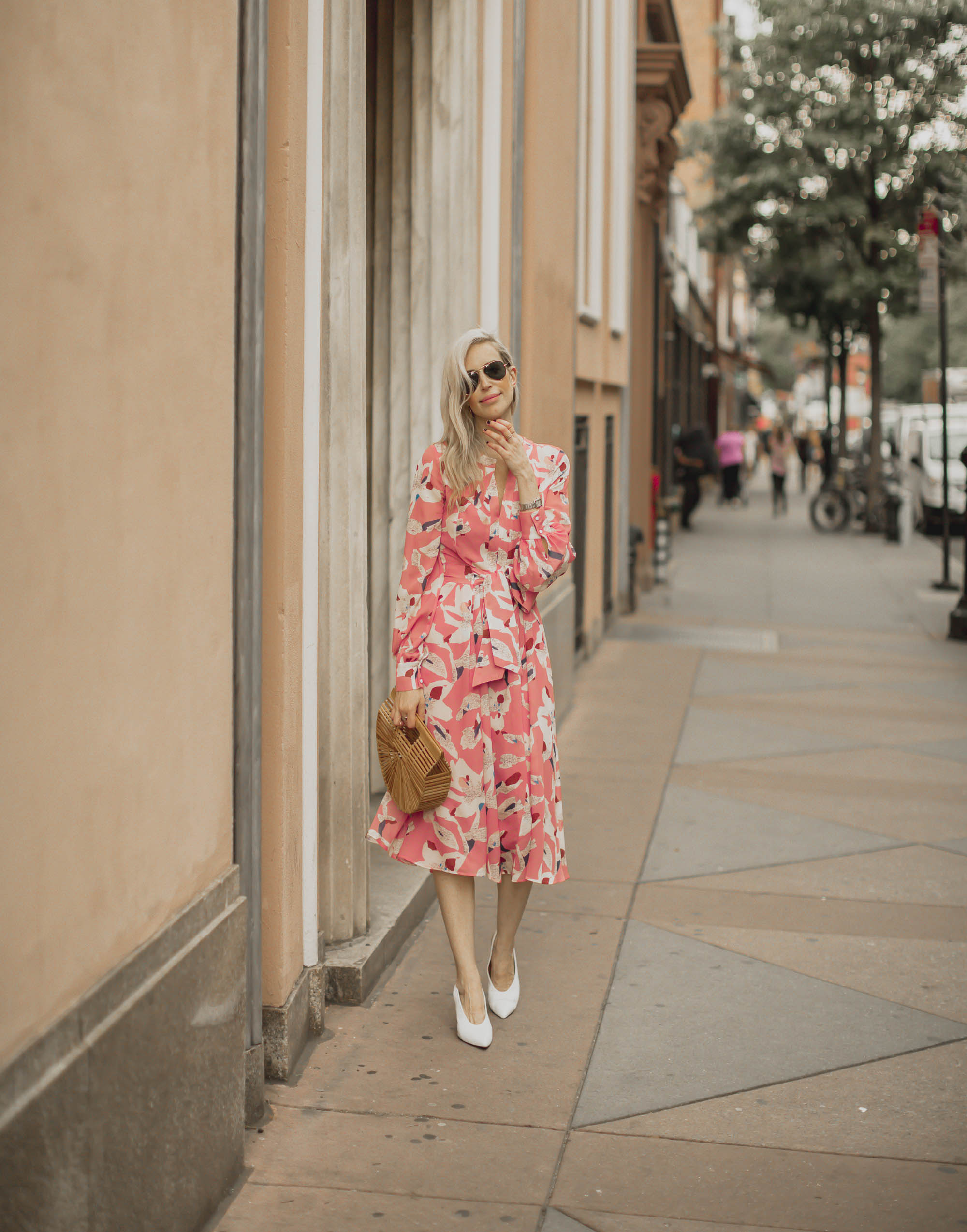 tanya-taylor-pink-dress-yael-steren