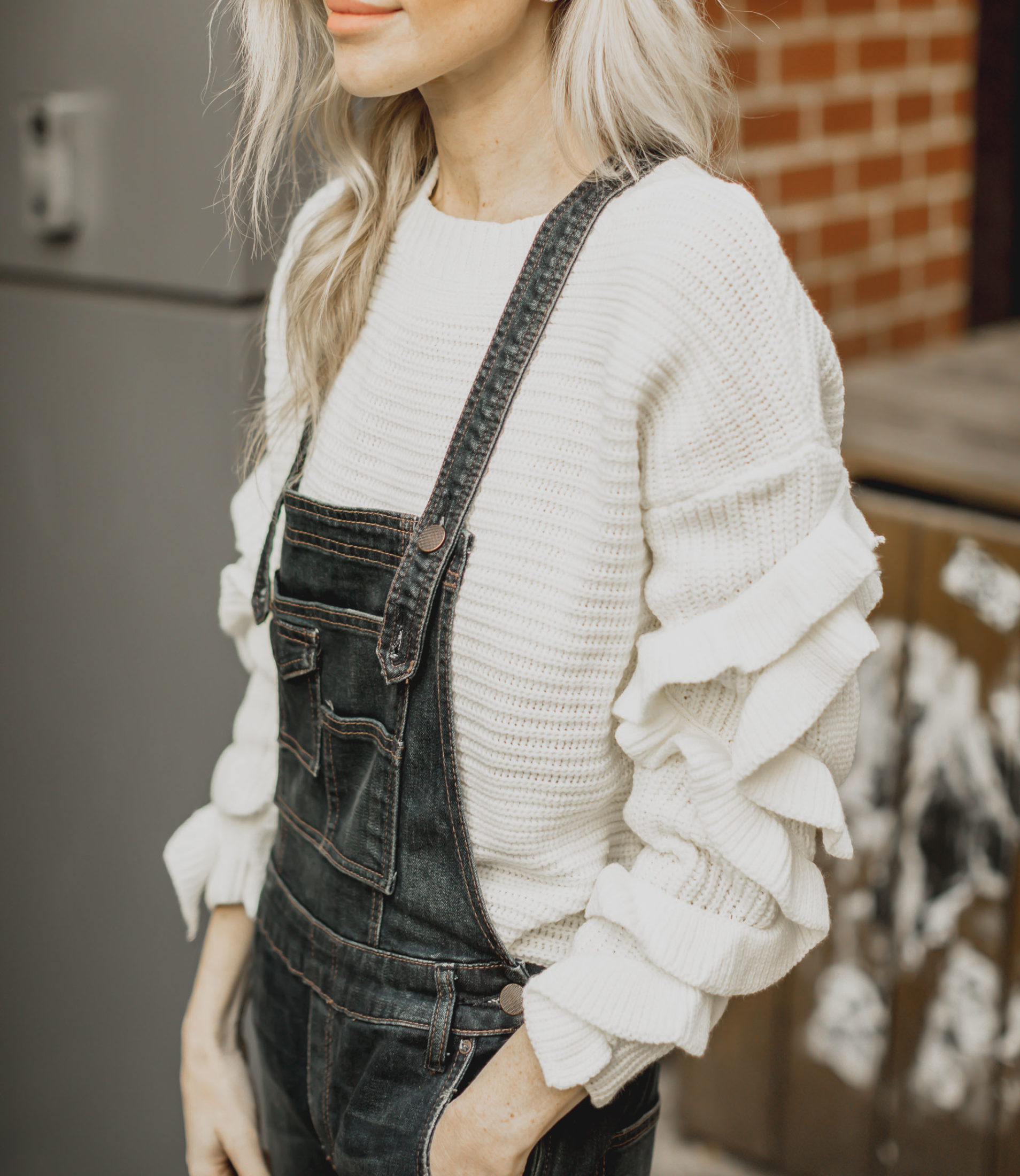 How to Wear Overalls in the Winter | YAEL STEREN