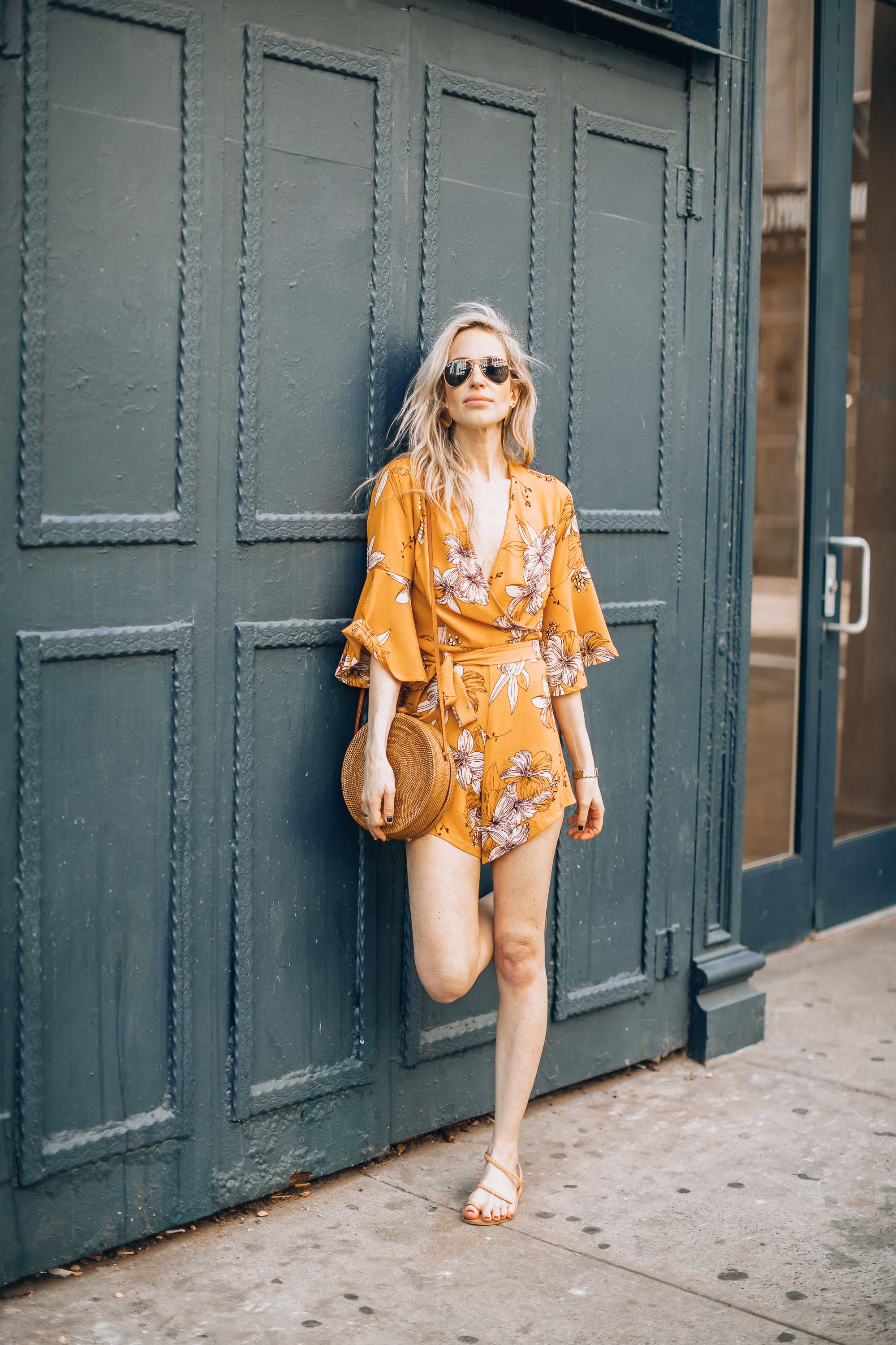 yellow-floral-romper-yael-steren