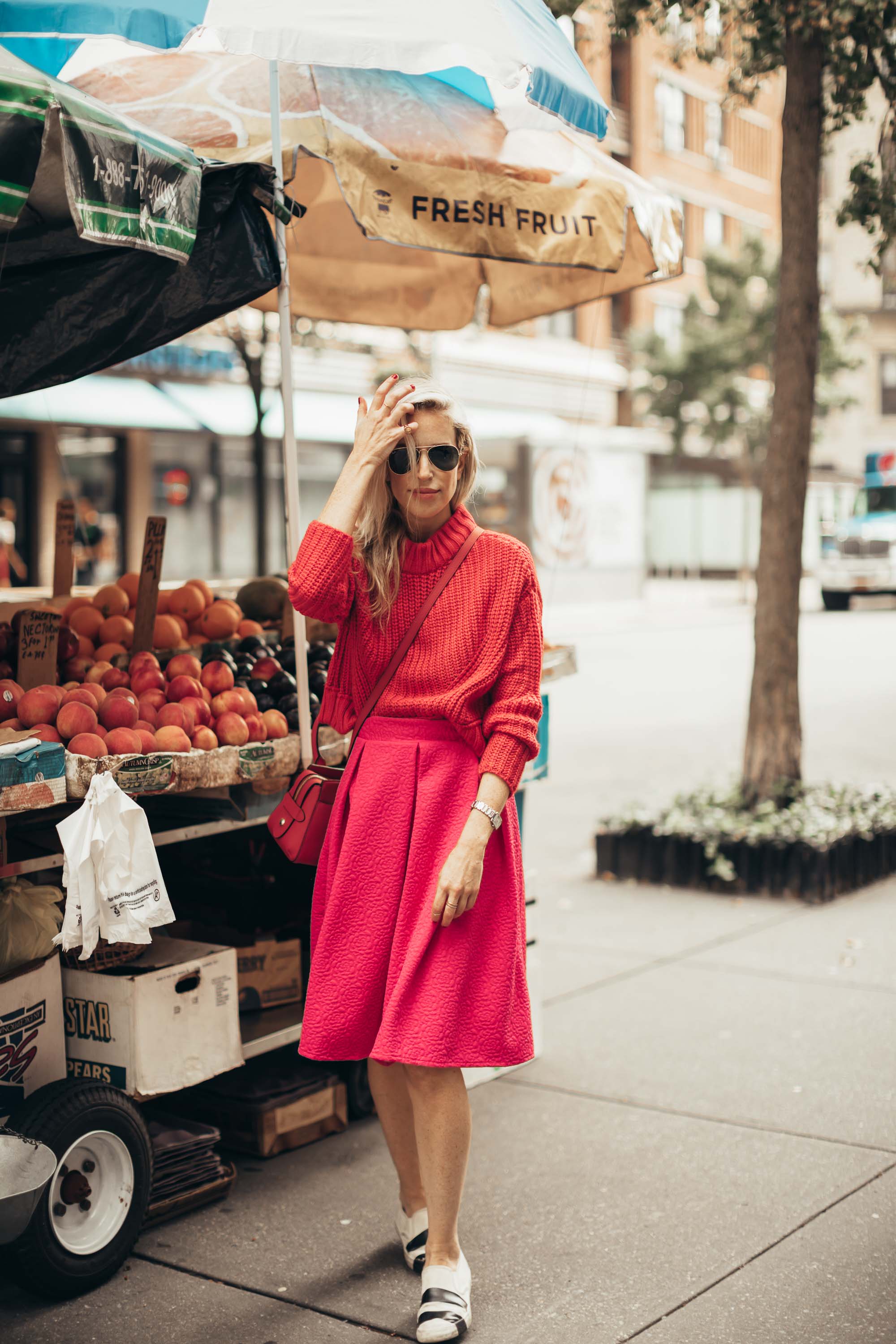 red-midi-skirt-yael-steren